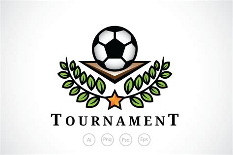 Football Tournament Logo Template Branding And Logo Templates