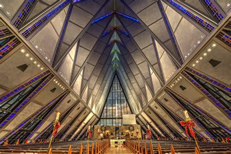 United States Air Force Academy Colorado Springs Co Cadet Chapel