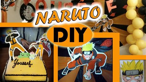 Diy Naruto Birthday Party Theme Costume Decoration On Budget Anime