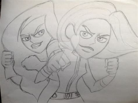 Kim Possible Sketch Before Ink And Color By Artdemaurialashawn21 On