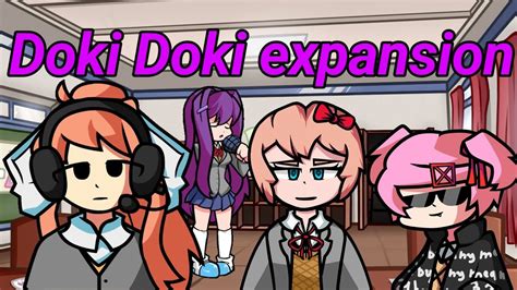 Fnf Doki Doki Expansion Mod Androidpc Youtube