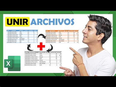 🏅unir Varios Archivos En Una Sola Tabla De Excel