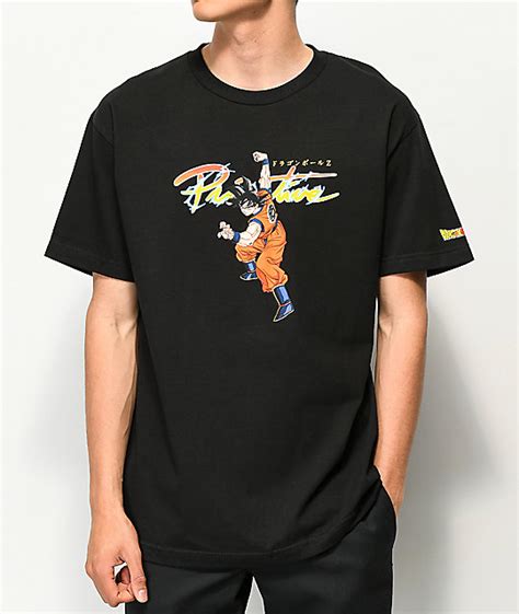 In dragon ball gt, his hairstyle becomes spiky, straight and tilted. Primitive x Dragon Ball Z Nuevo Goku Black T-Shirt | Zumiez