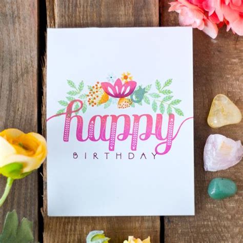 Simple To Spectacular Embellished Elegance Happy Birthday Card