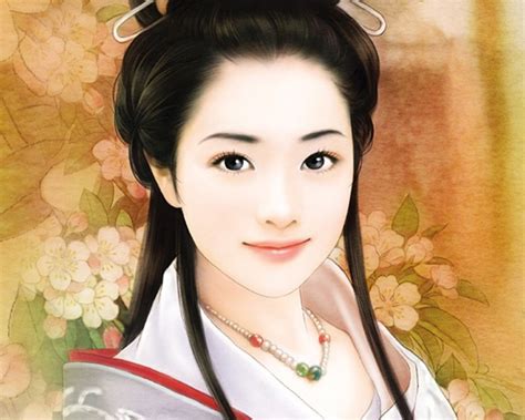 Anime Magazines Chinese Girl Paintings 15