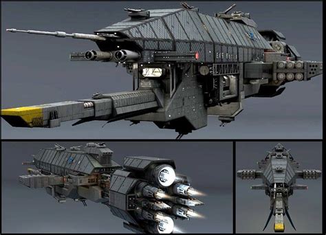 Babylon 5 Warlock Destroyer Spaceship Concept Starship Design