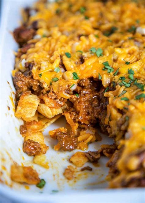 Frito Pie Is A Southwest American Casserole Thats Crunchy Spicy