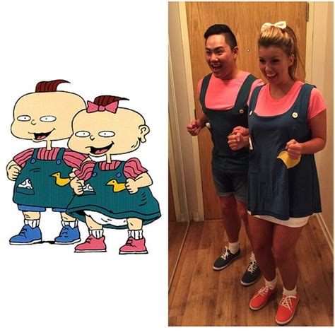 Phil And Lil Rugrats Halloween Costumes Duo Halloween Costumes