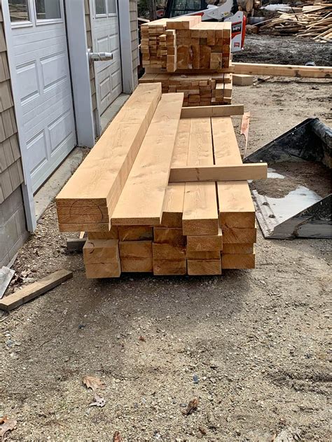 Rough sawn lumber - Landscaping Materials - Farmington, New Hampshire