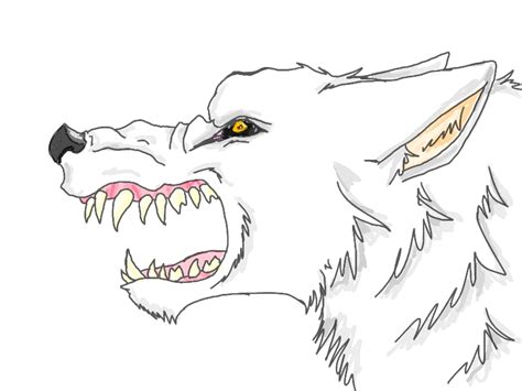 Angry Wolf By Vivalaniccals On Deviantart