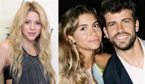 Shakira Reaccionó A La Primera Fotografía Que Publicó Gerard Piqué Con Su Novia Clara Chía