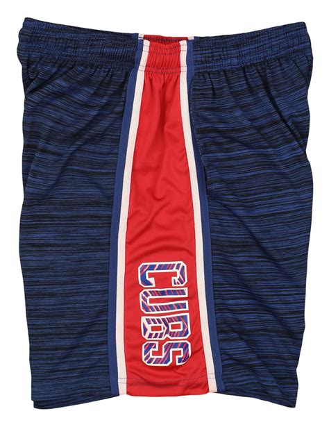 Zubaz Mlb Baseball Mens Chicago Cubs Space Dye Solid Stripe Shorts Ebay