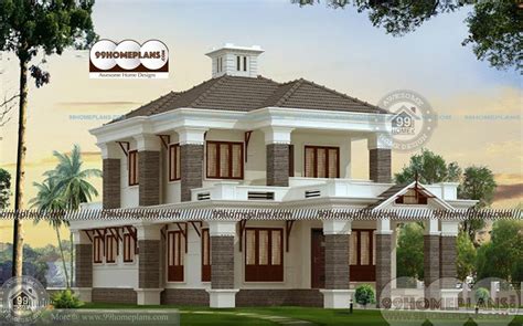 Online Indian House Plan Design With Double Floor 4 Bhk Designs