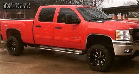 2011 Chevrolet Silverado 2500 Hd With 20x12 44 Fuel Throttle And 3312