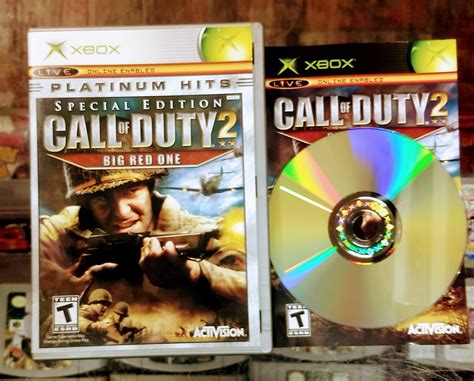 Call Of Duty 2 Big Red One Special Edition Platinum Hits Xbox Jeux