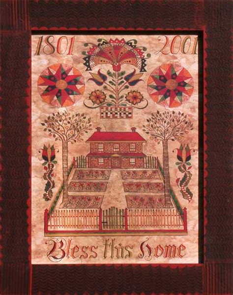 Bless This Home 1781 1881 Susan Daul Folk Art