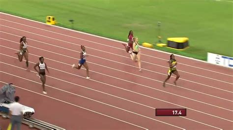 1,254 elaine thompson sprinter premium high res photos. Elaine Thompson Wins 200m Heat Effortlessly at World ...