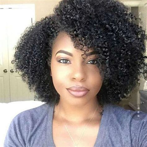 Sleek Short Lace Human Hair Wigs Brazilian Afro Kinky Curly Human Hair