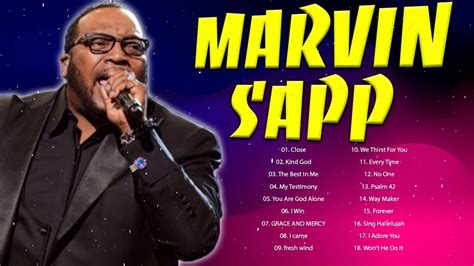 Marvin Sapp Gospel Music Playlist Black Gospel Music Praise And
