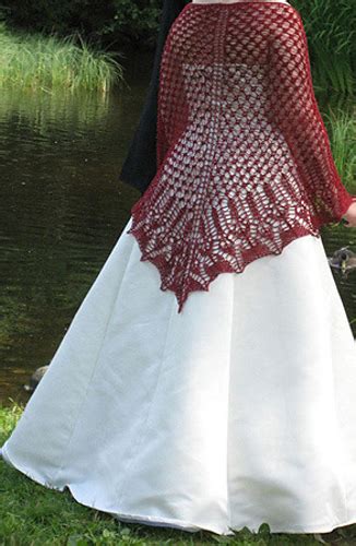 Chic crocheted shawl for women: Ravelry: Sagittaria Shawl pattern by Vilma Vuori