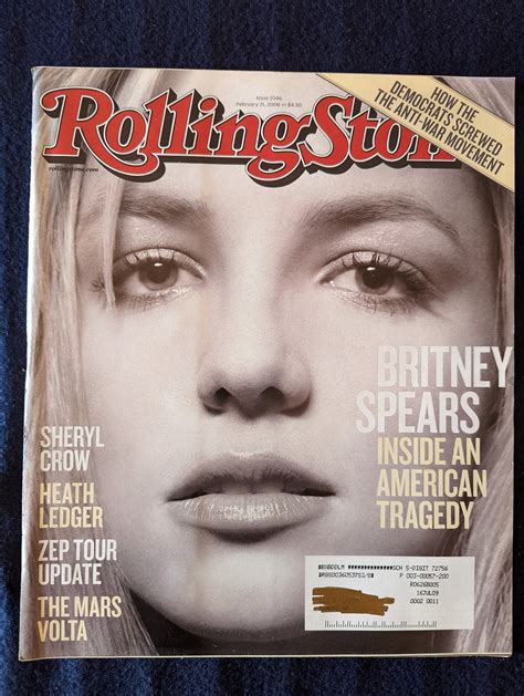 Manufacturer Price Britney Spears Rolling Sone Magazine Cover Poster 30x36 Inches Top Selling
