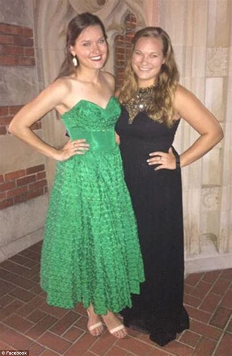 Teens Wearing Moms Prom Dresses Is Best Trend Of The Year Daily Mail