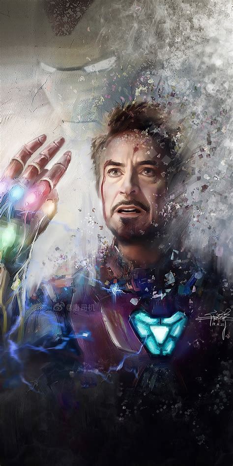 1080x2160 Iron Man With Infinity Stones 4k One Plus 5thonor 7xhonor