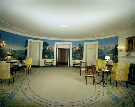 White House Rooms Remodeling Work Diplomatic Reception Room West