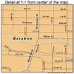 Baraboo Wisconsin Street Map 5504625