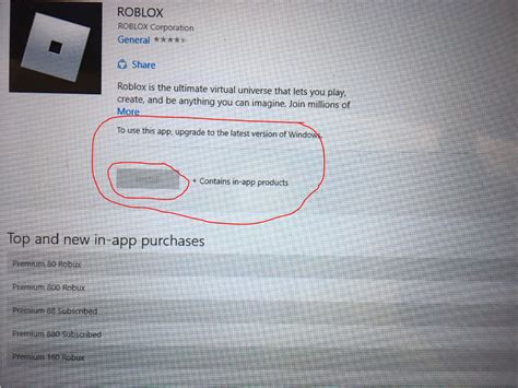 Roblox Windows 10 App Store