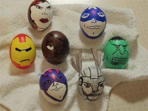Avengers Eggs Fun Easter Idea With Thor Hulk Iron Man Hawkeye