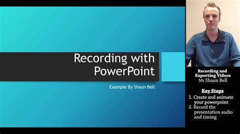 You can update links (he's not talking about hyperlinks). PowerPoint Tutorial: Recording and Exporting Videos ...