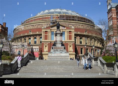 At The Royal Albert Hall In Central London Hi Res Stock Photography And