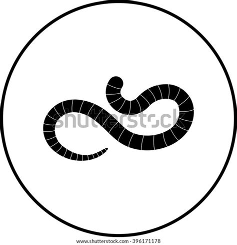 Worm Symbol เวกเตอร์สต็อก ปลอดค่าลิขสิทธิ์ 396171178 Shutterstock