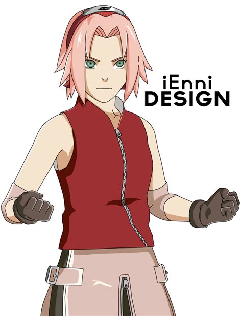 Naruto Shippuden Sakura Haruno By Iennidesign On Deviantart