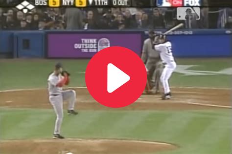 Aaron Boones Home Run The Coldest Moment In Rivalry History