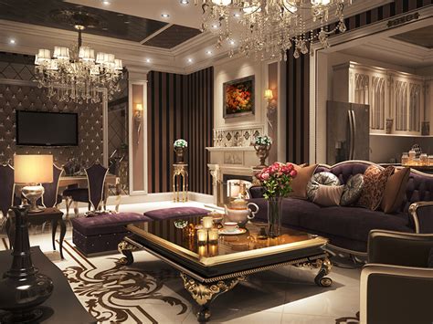 Luxurious Classic Living Room Interior Design
