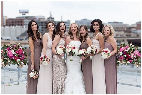 Guide To The Perfectly Mismatched Bridal Party Bella Bridesmaids