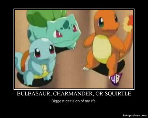 Bulbasaur Charmander Or Squirtle By Thehatwearingllama On Deviantart