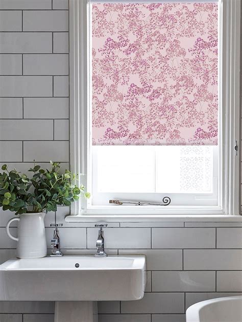 Arla Pink Roller Blind By Lorna Syson