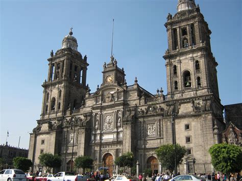 Catedral En El Zocalo México Df Ciudad De México México Catedral