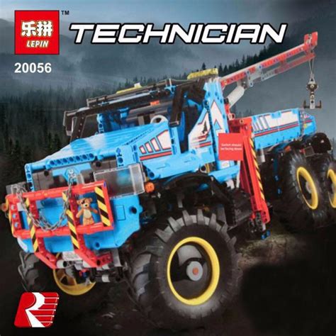 Lepin 20056 Technic All Terrain 6 X 6 Tow Truck Toys And Games Bricks