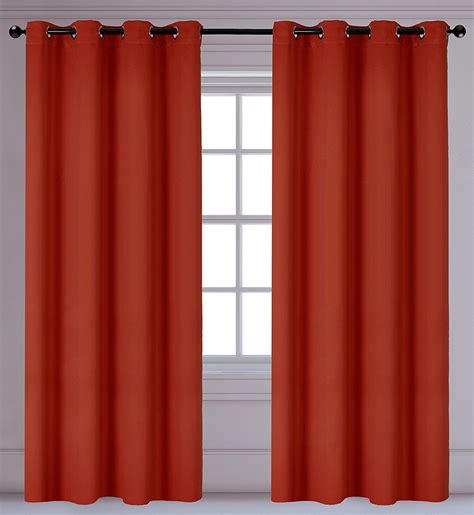 Burnt Orange Curtain Panels Derehamdesigns