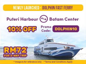 We went to pasir gudang in johor bahru malaysia to get the ferry to batam indonesia, since it is a bit cheaper and also there. Easybook Promo Code: 10% off Dolphin Fast Ferry from Batam ...