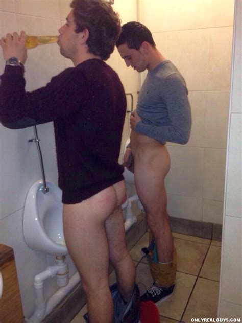 Drunk Straight Guys Caught On Camera Straight Guys Caught Bare Assed At The Urinals