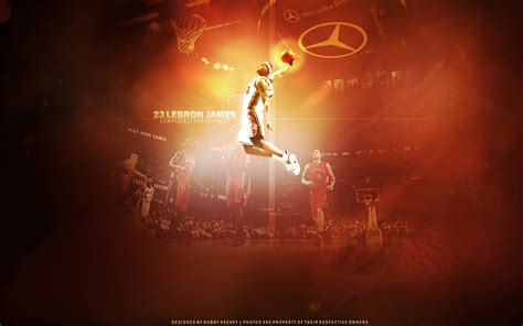 Free Download Lebron James Unstoppable Dunk Widescreen Wallpaper