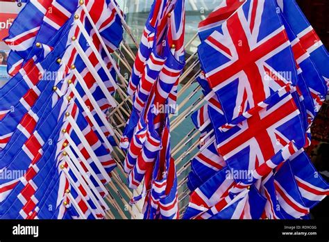 British Flags London England Stock Photo Alamy
