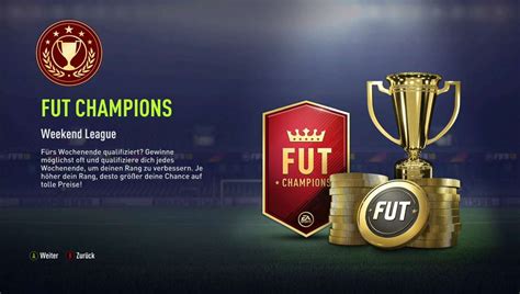 FIFA 18 Weekend League Rewards When How To Get Them