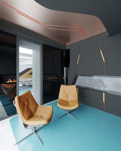 Futuristic Home Interiors Shaped By Technological Inspiration