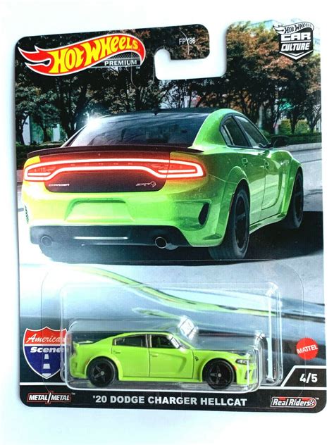 Buy Diecast Hot Wheels 20 Dodge Charger Hellcat Lime Green Car